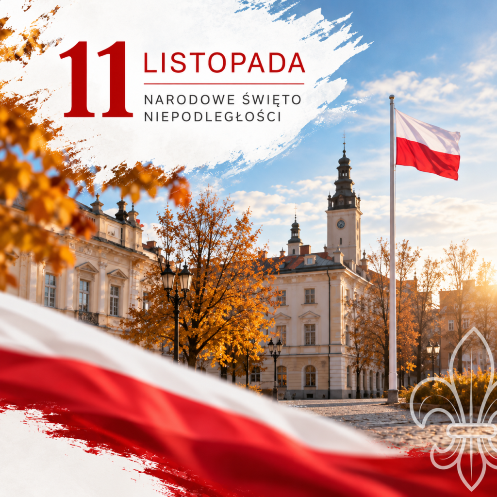 Patriotyczny plakat 11 Listopada